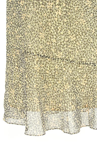 クリックで大画像表示 UNTITLED(アンタイトル)の古着「膝丈シアーシフォンスカート(スカート)」大画像5へ