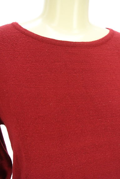 クリックで大画像表示 UNTITLED(アンタイトル)の古着「袖ドロストリボン7分袖ニットトップス(ニット)」大画像4へ