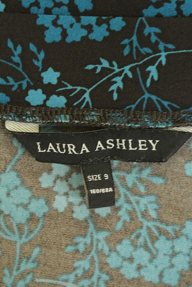 クリックで大画像表示 Laura Ashley(ローラアシュレイ)の古着「ストレッチ花柄ミモレスカート(スカート)」大画像6へ