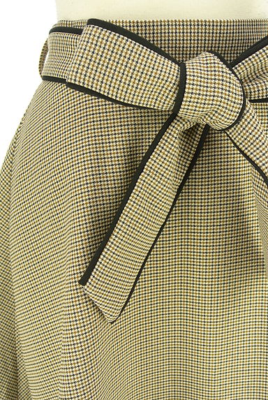 クリックで大画像表示 Couture Brooch(クチュールブローチ)の古着「ベルト付きミモレフレアスカート(ロングスカート・マキシスカート)」大画像4へ