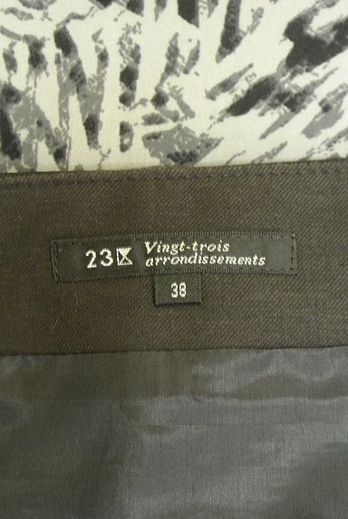 23区（ニジュウサンク）の古着「ボックスプリーツシフォンスカート（スカート）」大画像６へ