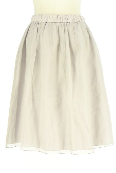 23区（ニジュウサンク）の古着「膝丈オーガンジーフレアスカート（スカート）」大画像１へ