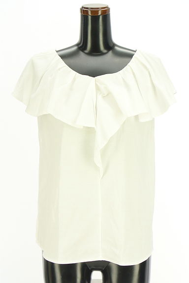 クリックで大画像表示 Feroux(フェルゥ)の古着「コットンフリルプルオーバー(カットソー・プルオーバー)」大画像1へ