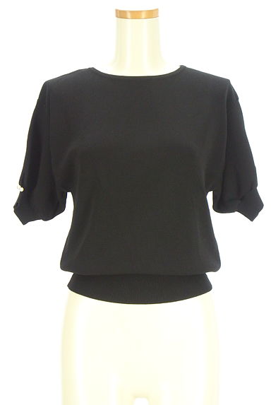 クリックで大画像表示 Feroux(フェルゥ)の古着「パール付きパフスリサマーニット(ニット)」大画像1へ