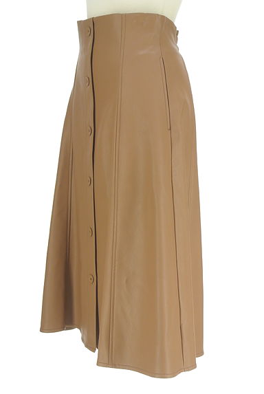 クリックで大画像表示 Feroux(フェルゥ)の古着「エコレザーミモレスカート(スカート)」大画像3へ