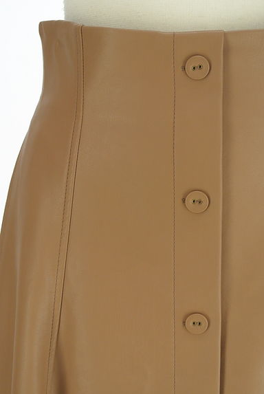 クリックで大画像表示 Feroux(フェルゥ)の古着「エコレザーミモレスカート(スカート)」大画像4へ