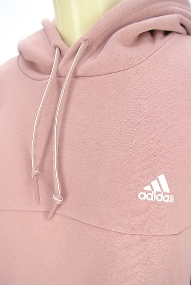 クリックで大画像表示 adidas(アディダス)の古着「裏起毛スウェットパーカーワンピース(ワンピース・チュニック)」大画像4へ