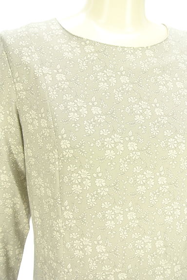 クリックで大画像表示 KEITH(キース)の古着「8分袖小花柄ワンピース(ワンピース・チュニック)」大画像4へ