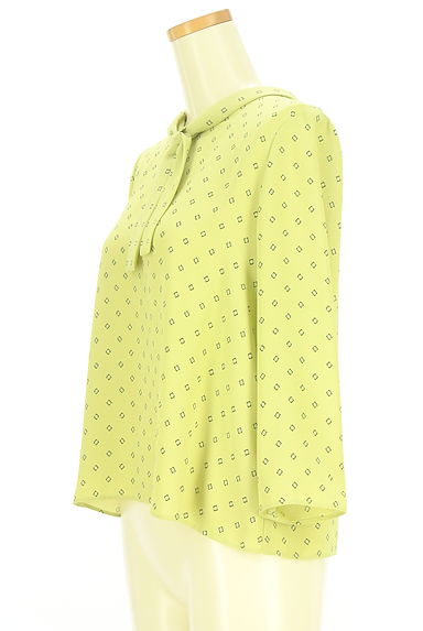 クリックで大画像表示 KEITH(キース)の古着「ひし形模様シフォンカットソー(ブラウス)」大画像3へ