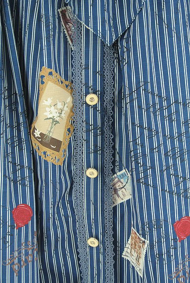 axes femme（アクシーズファム）の古着「ストライプ柄ロングスカート（ロングスカート・マキシスカート）」大画像５へ