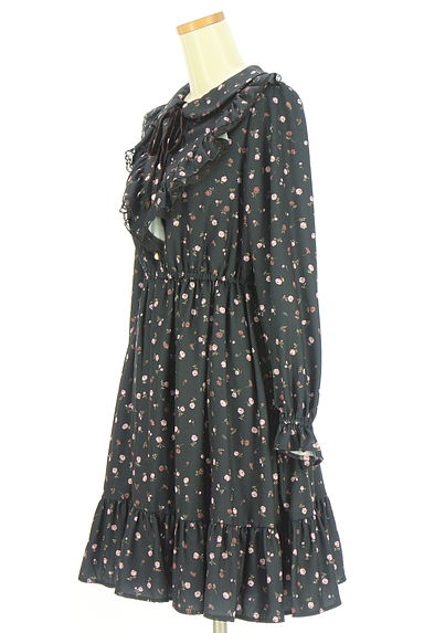 クリックで大画像表示 Ank Rouge(アンクルージュ)の古着「小花柄ワンピース(ワンピース・チュニック)」大画像3へ