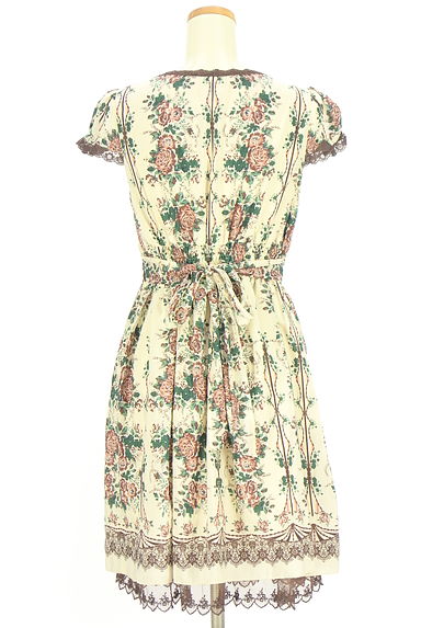 axes femme（アクシーズファム）の古着「半そで花柄ワンピース（ワンピース・チュニック）」大画像２へ