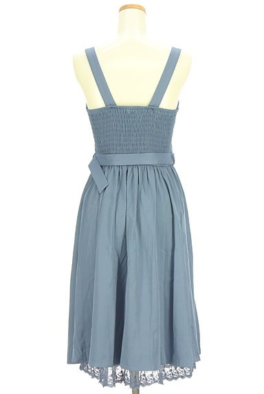 axes femme（アクシーズファム）の古着「刺繍入りキャミワンピース（キャミワンピース）」大画像２へ