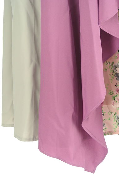 axes femme（アクシーズファム）の古着「花柄ミックス別地切替フレアスカート（スカート）」大画像５へ