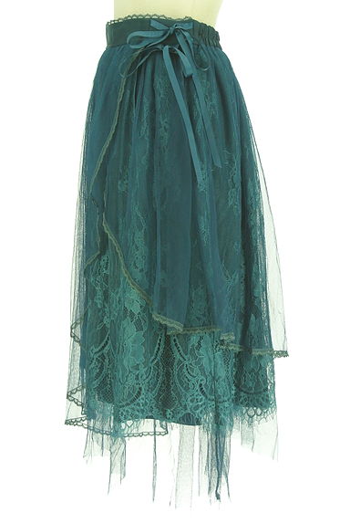 axes femme（アクシーズファム）の古着「axes femme POETIQUE ミモレ丈チュールスカート（ロングスカート・マキシスカート）」大画像３へ