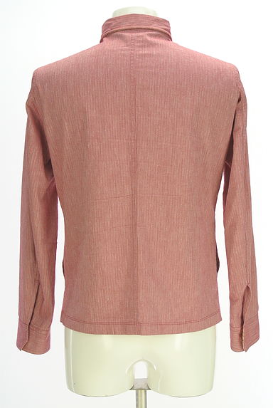 NICOLE（ニコル）の古着「MONSIEUR NICOLE ヘリンボーン綿麻ブルゾン（ブルゾン・スタジャン）」大画像２へ