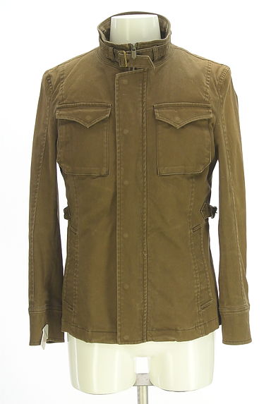 クリックで大画像表示 NICOLE(ニコル)の古着「MONSIEUR NICOLE ファー襟ミリタリブルゾンー(ブルゾン・スタジャン)」大画像4へ