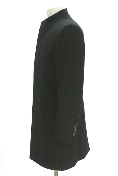 クリックで大画像表示 NICOLE(ニコル)の古着「MONSIEUR NICOLE スタンドネックウールロングコート(コート)」大画像3へ