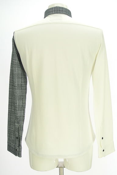 クリックで大画像表示 NICOLE(ニコル)の古着「NICOLE CLUB FOR MEN バイカラーシャツ(カジュアルシャツ)」大画像2へ