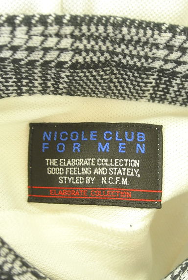 クリックで大画像表示 NICOLE(ニコル)の古着「NICOLE CLUB FOR MEN バイカラーシャツ(カジュアルシャツ)」大画像6へ