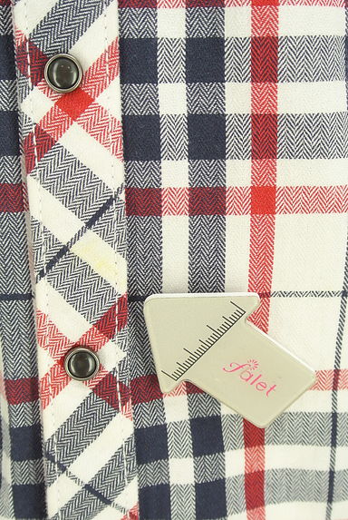 NICOLE（ニコル）の古着「NICOLE CLUB FOR MEN チェック柄シャツ（カジュアルシャツ）」大画像５へ