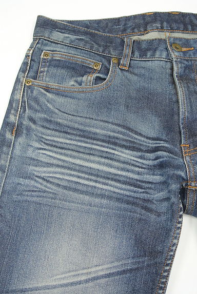 クリックで大画像表示 NICOLE(ニコル)の古着「ウォッシュド加工ストレートデニムパンツ(デニムパンツ)」大画像3へ