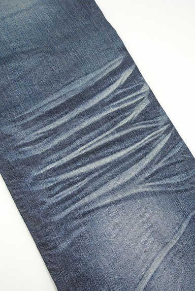 クリックで大画像表示 NICOLE(ニコル)の古着「ウォッシュド加工ストレートデニムパンツ(デニムパンツ)」大画像4へ