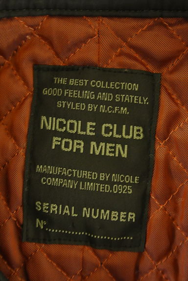 クリックで大画像表示 NICOLE(ニコル)の古着「NICOLE CLUB FOR MEN ミドル丈中綿入りコート(コート)」大画像6へ
