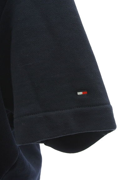 クリックで大画像表示 TOMMY HILFIGER(トミーヒルフィガー)の古着「ブランドロゴ刺繍入り半そでスウェットパーカー(スウェット・パーカー)」大画像5へ