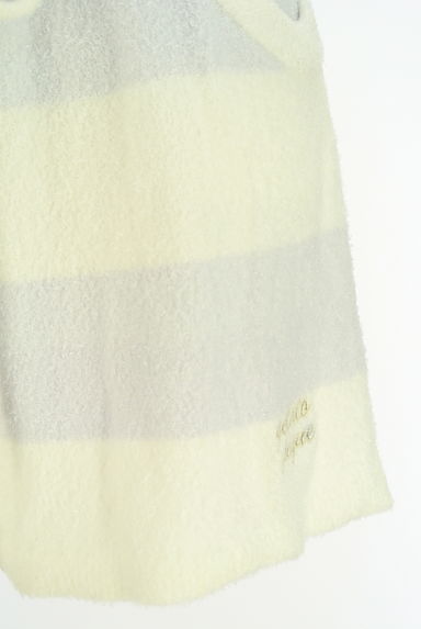 クリックで大画像表示 gelato pique(ジェラートピケ)の古着「ふわもちボーダーショートパンツ(ショートパンツ・ハーフパンツ)」大画像5へ