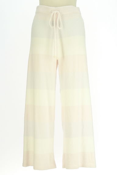 gelato pique（ジェラートピケ）の古着「もちふわボーダーパンツ（パンツ）」大画像１へ