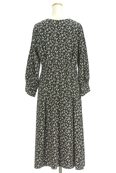 クリックで大画像表示 anySiS(エニィスィス)の古着「小花柄ノーカラーシャツワンピース(ワンピース・チュニック)」大画像2へ