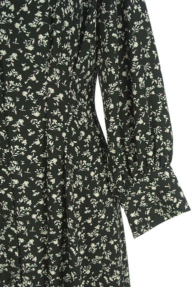 クリックで大画像表示 anySiS(エニィスィス)の古着「小花柄ノーカラーシャツワンピース(ワンピース・チュニック)」大画像5へ