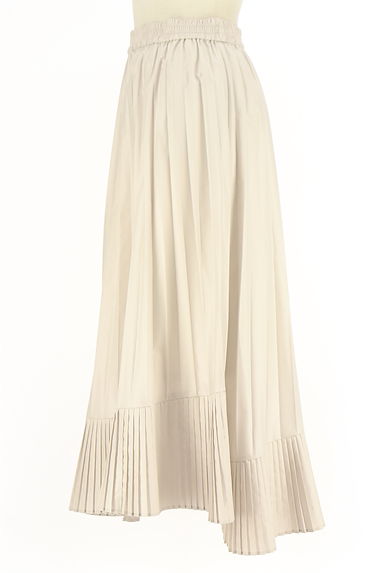 Stola.（ストラ）の古着「イレギュラーヘムプリーツロングスカート（ロングスカート・マキシスカート）」大画像３へ