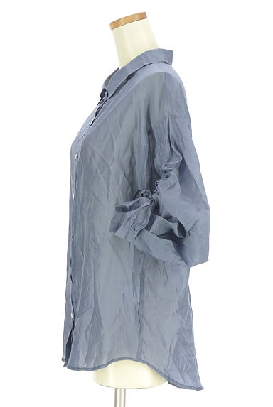 Stola.（ストラ）の古着「ドロストスリーブシャツ（ブラウス）」大画像３へ