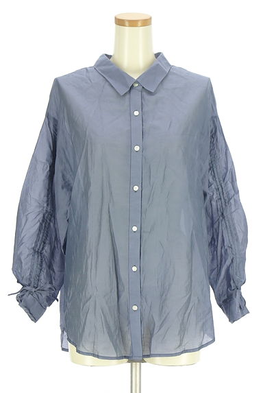 Stola.（ストラ）の古着「ドロストスリーブシャツ（ブラウス）」大画像５へ