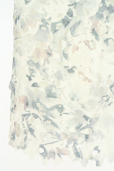 Apuweiser riche（アプワイザーリッシェ）の古着「花柄刺繍レースタイトスカート（スカート）」大画像５へ