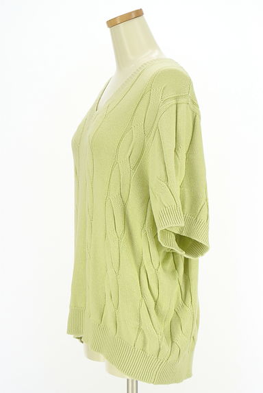 PUNYUS（プニュズ）の古着「ケーブル編みニット（ニット）」大画像３へ