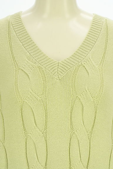 PUNYUS（プニュズ）の古着「ケーブル編みニット（ニット）」大画像４へ