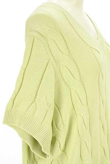 PUNYUS（プニュズ）の古着「ケーブル編みニット（ニット）」大画像５へ