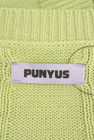 PUNYUS（プニュズ）の古着「ケーブル編みニット（ニット）」大画像６へ