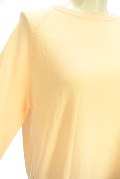 クリックで大画像表示 green label relaxing(グリーンレーベル リラクシング)の古着「後ろ別地切替ニットプルオーバー(ニット)」大画像4へ