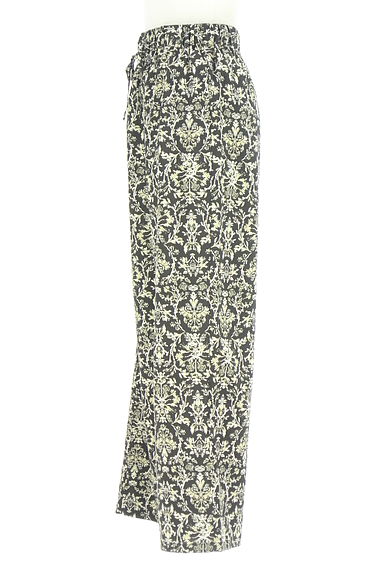 Samansa Mos2（サマンサモスモス）の古着「Samansa Mos2 blue ボタニカル柄パンツ（パンツ）」大画像３へ