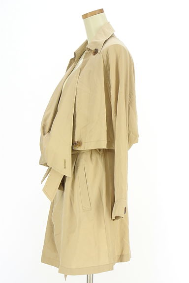 クリックで大画像表示 CAPRICIEUX LE'MAGE(カプリシュレマージュ)の古着「3WAYトレンチコート(トレンチコート)」大画像3へ