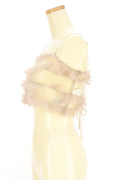 Chico（チコ）の古着「ティアードフリルチュールビスチェ（カットソー・プルオーバー）」大画像３へ