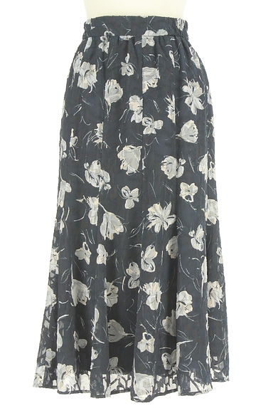 クリックで大画像表示 anySiS(エニィスィス)の古着「花柄ミモレシフォンスカート(ロングスカート・マキシスカート)」大画像1へ