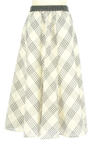 anySiS（エニィスィス）の古着「チェック柄シアーミモレスカート（ロングスカート・マキシスカート）」大画像２へ