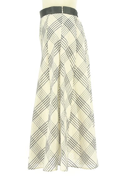 anySiS（エニィスィス）の古着「チェック柄シアーミモレスカート（ロングスカート・マキシスカート）」大画像３へ
