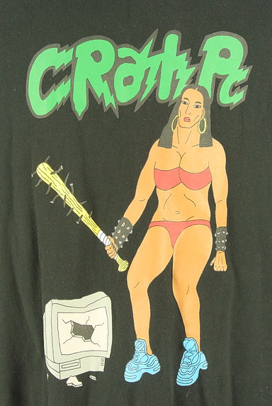 クリックで大画像表示 PUNYUS(プニュズ)の古着「バックプリントパーカー(スウェット・パーカー)」大画像4へ