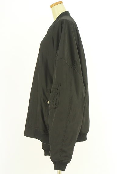 クリックで大画像表示 PUNYUS(プニュズ)の古着「ロゴ刺繍入りジップブルゾン(ブルゾン・スタジャン)」大画像3へ